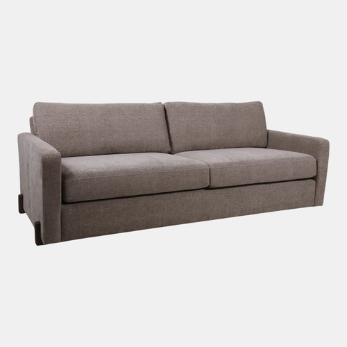 23182-02#94x39" Modern Textured Sofa, Light Brown