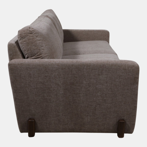 23182-02#94x39" Modern Textured Sofa, Light Brown