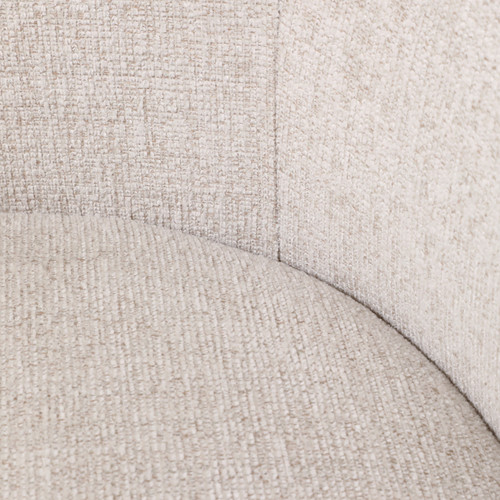 23183#32x30" Modesto Accent Chair, Ivory/brown