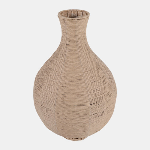 23299-01#24x16" Woven Vase, Natural