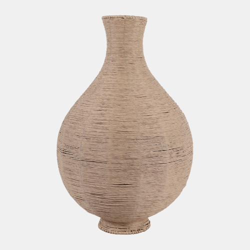 23299-01#24x16" Woven Vase, Natural