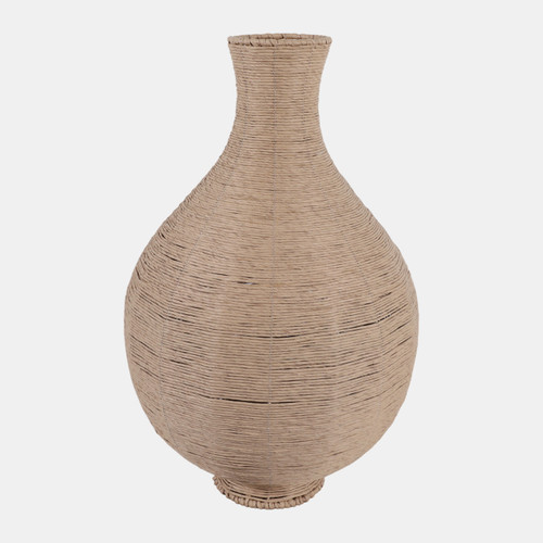23299-01#24x16" Woven Vase, Natural