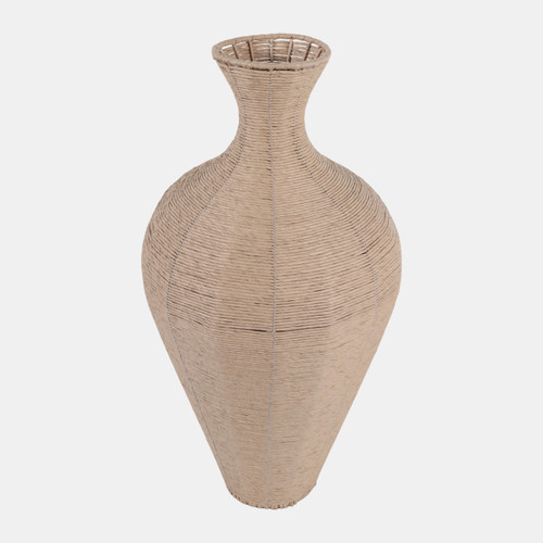 23299-02#25x13" Woven Vase, Natural