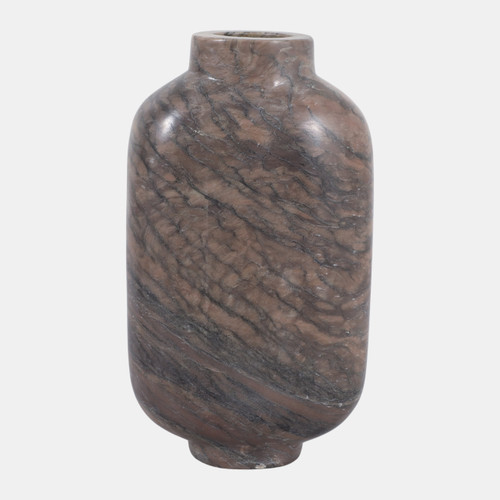 19034-01#9x5" Levanto Contemporary Marble Vase, Multi