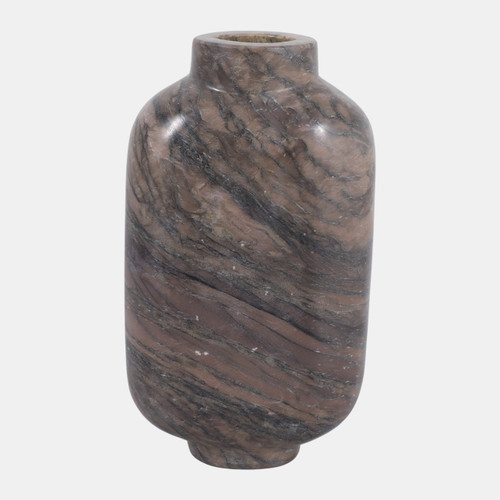 19034-01#9x5" Levanto Contemporary Marble Vase, Multi