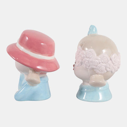 23413#S/2 6" Girl Figurines, Multi