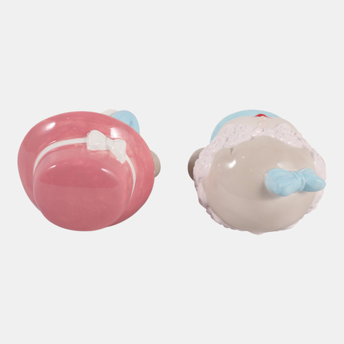 23413#S/2 6" Girl Figurines, Multi