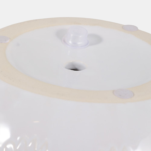 23617-01#S/2 6/8" Daisy Planters, White