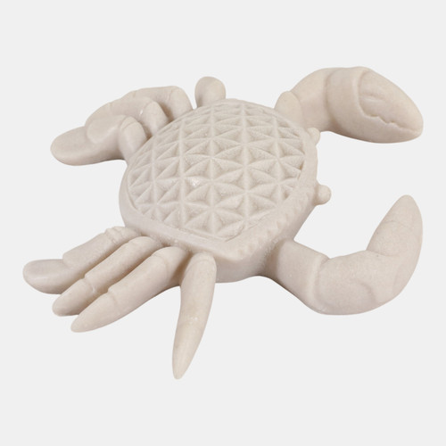 23737#7x9x2 Resin Sand Crab Natural