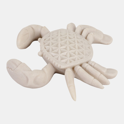 23737#7x9x2 Resin Sand Crab Natural