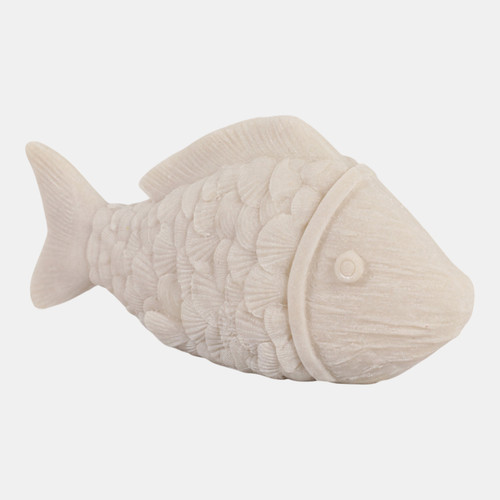 23738#7x2x3 Resin Sand Fish Natural