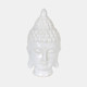 10900#White Ceramic Buddha Head