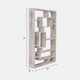 12097-01#Wooden Multi-tier Wall Shelf, Whitewash