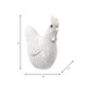 13587-02#Gray Spotted Chicken 5"