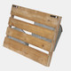 13601-03#Wood/metal Wall Mail Organizer