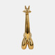 13655-01#Gold Giraffe Balloon Animal