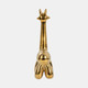 13655-01#Gold Giraffe Balloon Animal