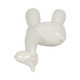 13655-03#White Giraffe Balloon Animal