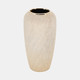 13826-09#Ceramic 12" Vase, Champagne