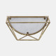14409-02#Wood / Metal 12" L Demilune Wall Shelf, White