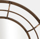 14658-01#Metal Frame 28" Wall Mirror ,gold - Wb