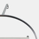 13107-05#S/3 Wood/metal Wall Shelves, White/silver