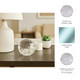 15384-03#Crystal 5" Orb, Clear
