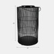 15443#Metal 26" Wire Lantern, Black