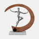 15588#14" Metal Gymnast, Silver