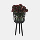 13574-10#S/3 Bamboo Planters 11/13/15", Black