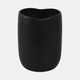15765-02#6" Face Vase, Black