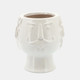14946-03#6" Grandpa Face Planter, White