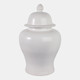 15871-02#28"h Temple Jar, Matte White