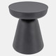 15468-02#Wood, 19" Side Table, Black