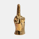 16146-01#8" Dirty Finger Sign, Gold