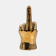 16146-01#8" Dirty Finger Sign, Gold