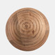 16161-02#6" Wooden Orb W/ Ridges, Natural