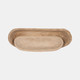 15347-04#S/2 18/24" Wood Decor Plates, Natural