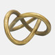 16296-01#Metal 9" Knot, Gold