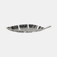 16348-01#Metal, 22" Leaf Tray, Silver