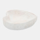 16568-01#Wood, S/2 9/10" Heart Bowls, White