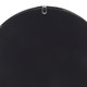 16588-01#Metal, 24"h, Mirror With Man Deco, Black