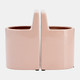 16836-02#Cer, 6" Pouch Bookends, Blush