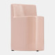 16836-02#Cer, 6" Pouch Bookends, Blush