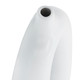 16848-02#Cer, 14"h Open Cut-out Vase, White