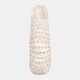 16883#Resin, 7"h Shell Table Accent, White