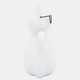 16932-02#Porcelain, 7"h Cat W/ Glasses, White