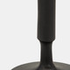 16976-03#Metal, 12"h Taper Candle Holder, Black