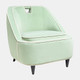 17050-02#Two-toned Accent Chair - Green Kd