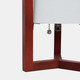 50716-01#Wood,s/2,15"h,cylnder Tripod Tbl Lamps,cherry/wht